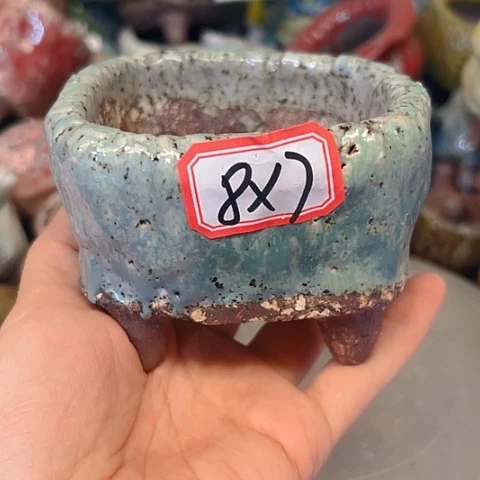 粗陶花盆手工花盆制作