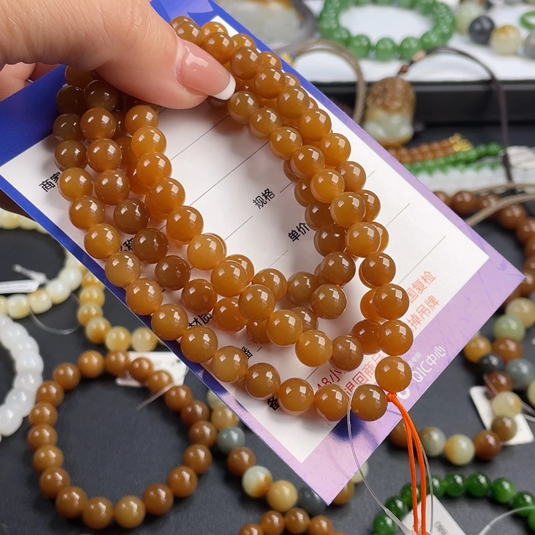 和田玉手链未镶嵌