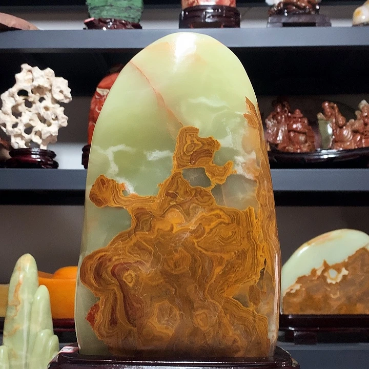 石材高34厘米宽18厘米