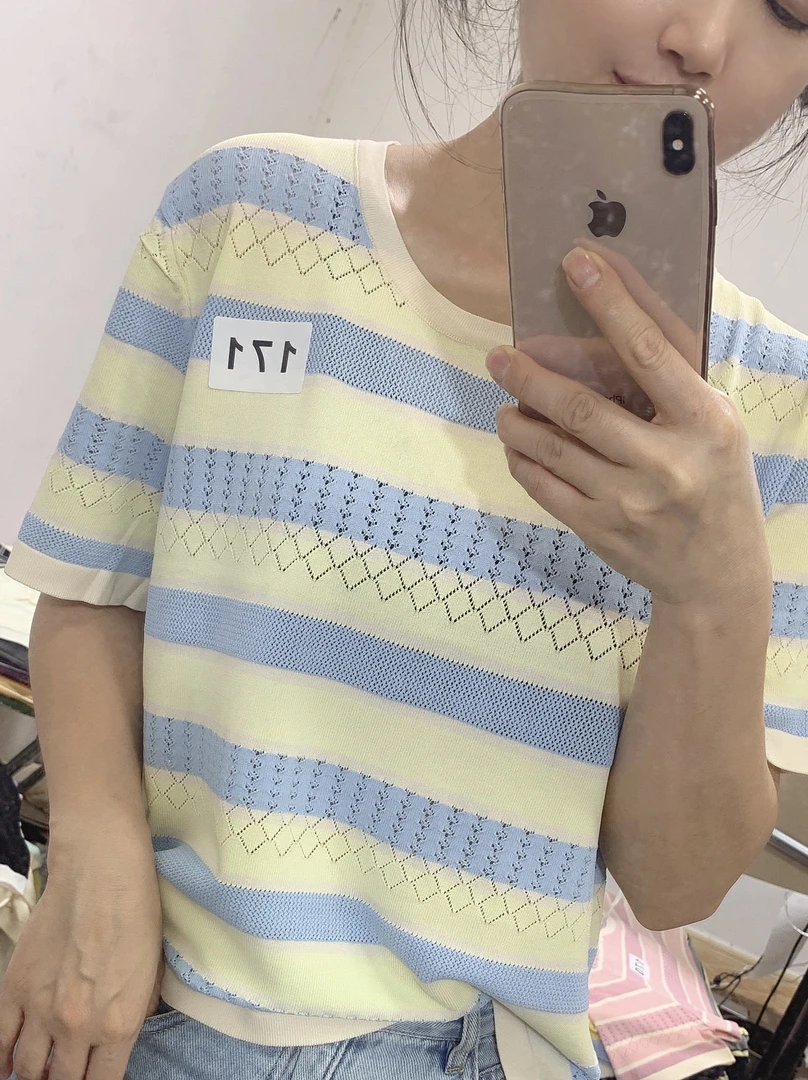 夏季女宽松毛针织衫时尚百搭，直播间A001-A200编号，记住编号拍