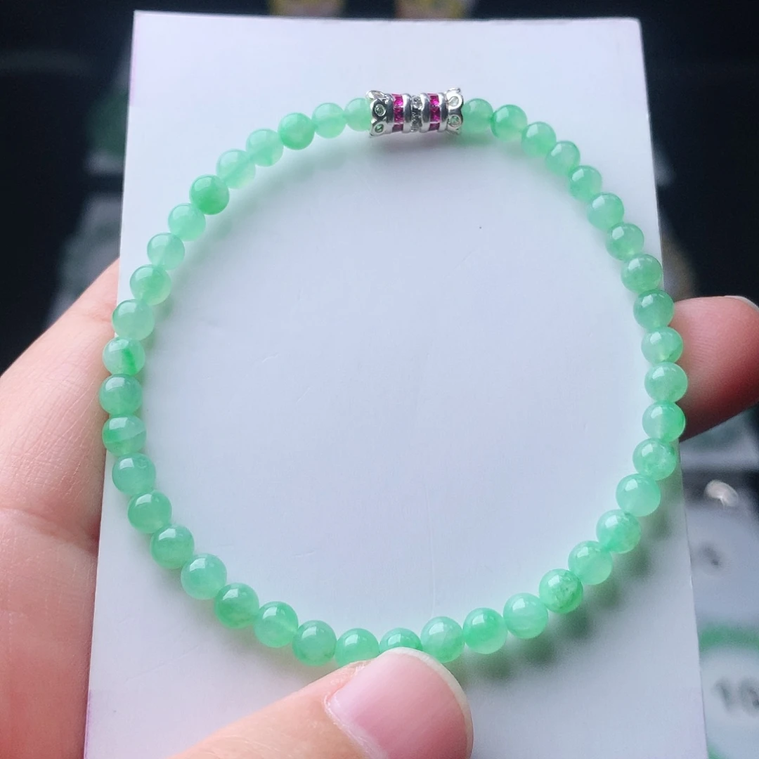 翡翠未镶嵌手链翡翠