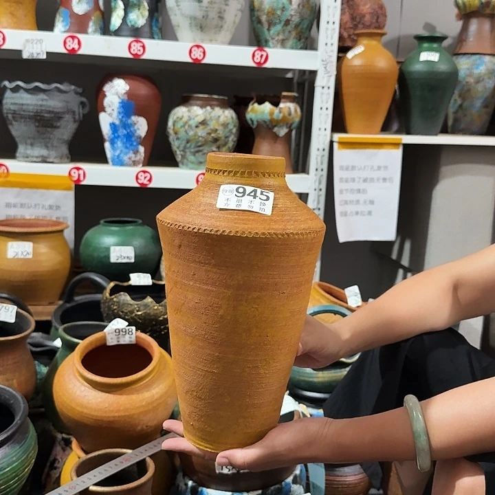 瑕疵黄色小口瓶默认打孔945