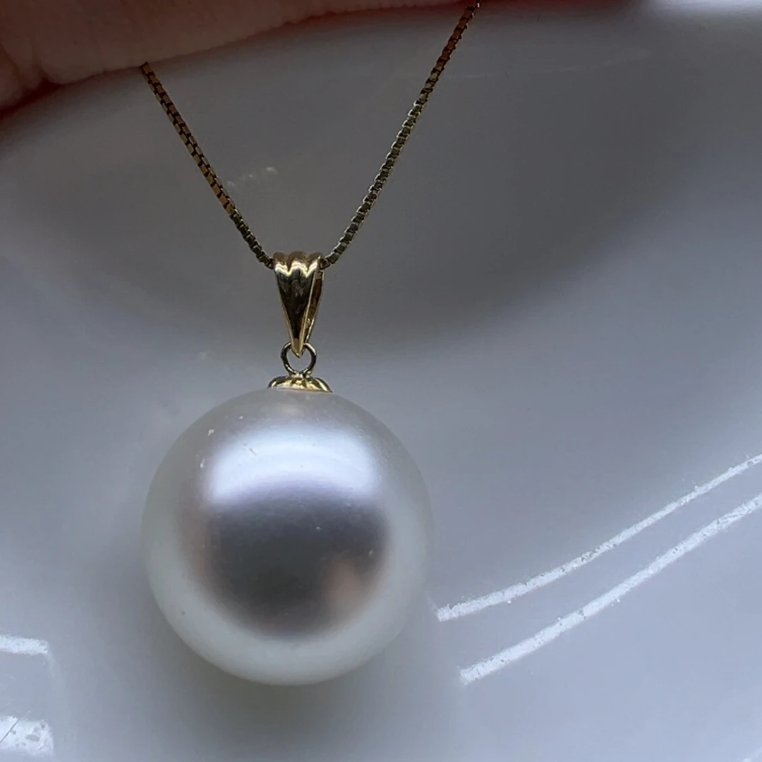 吊坠(赠链)银S925镶嵌淡水珍珠