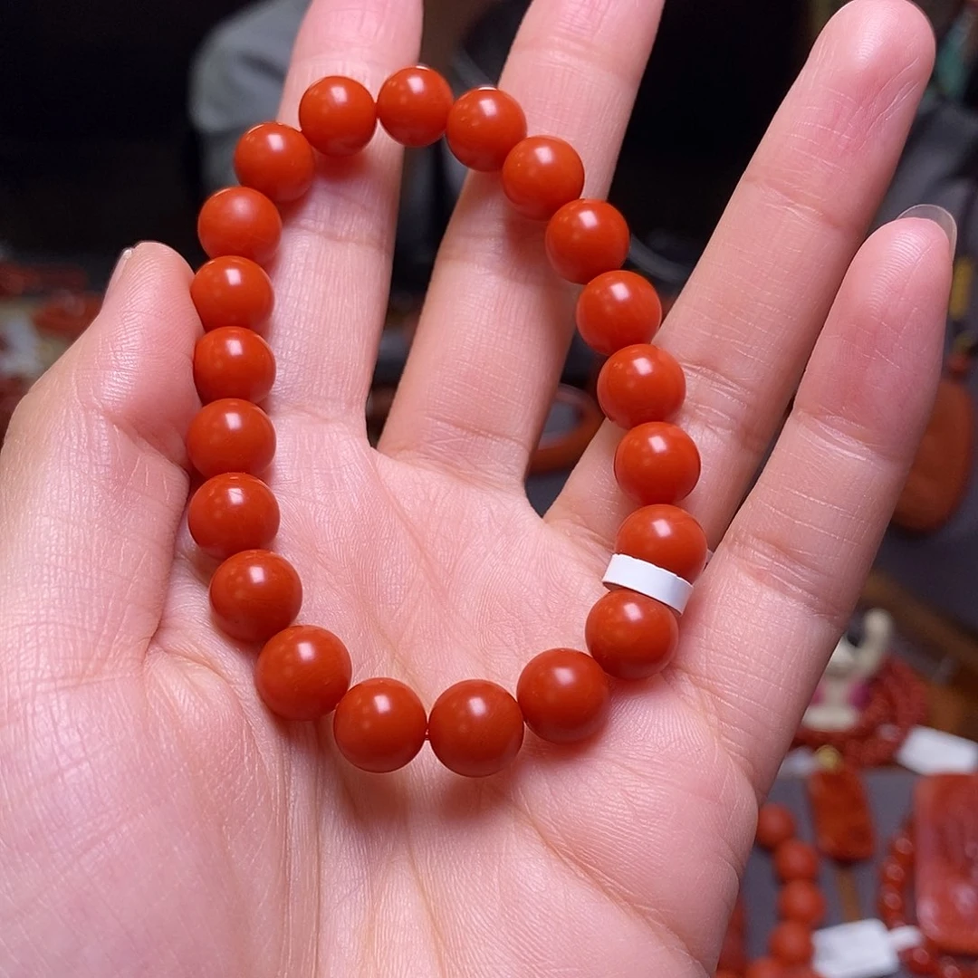 南红玛瑙单圈9m m未镶嵌