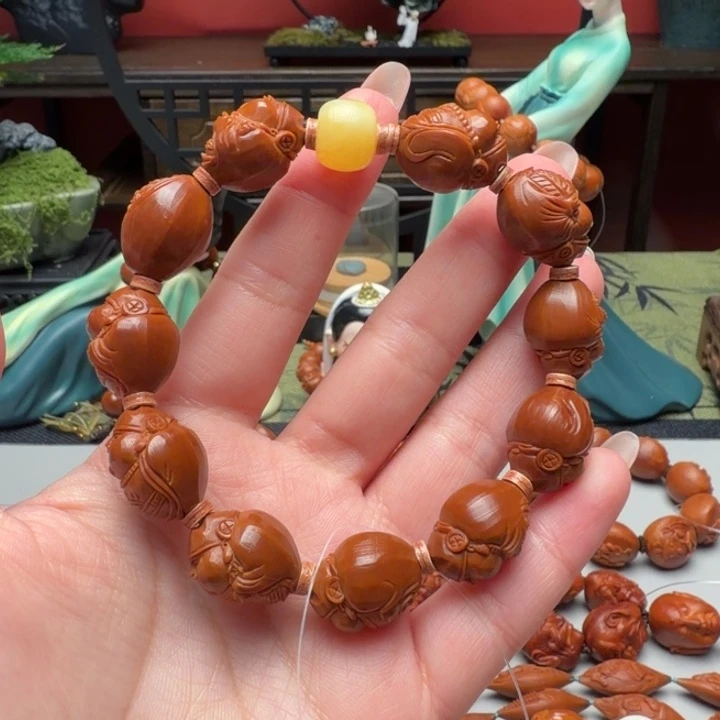 橄榄核手串/手链财神