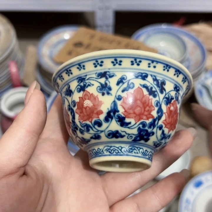 景德镇陶瓷高温瓷主人杯