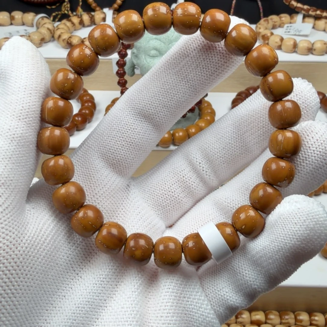 紫金鼠手串237实心老型黄金甲9.5mmD