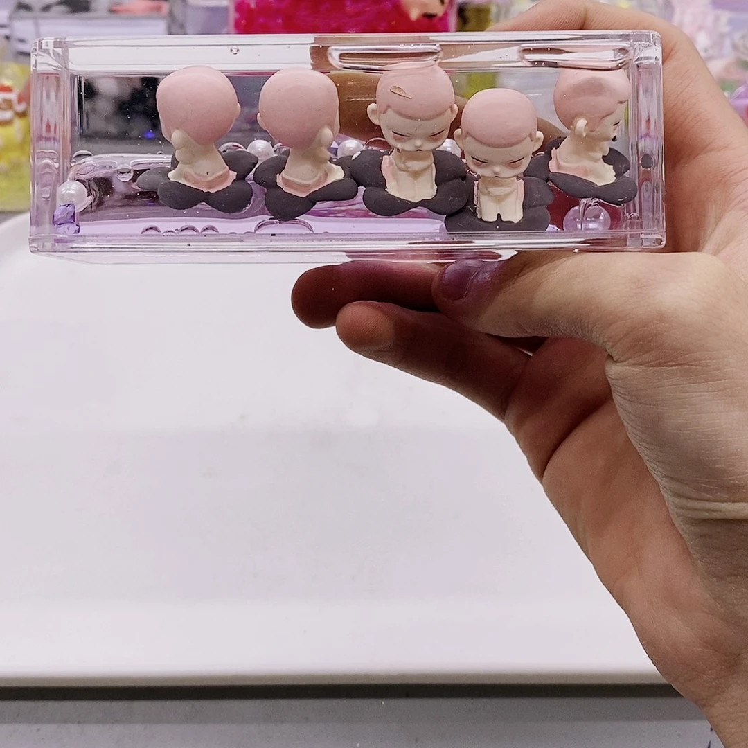 有机玻璃长条流沙瓶