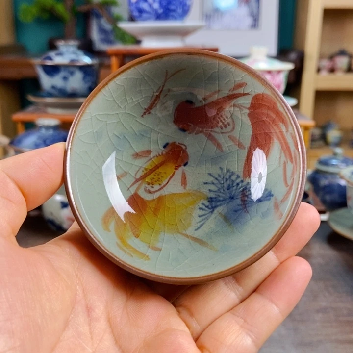 瓷片手工制作工艺精湛等特点为