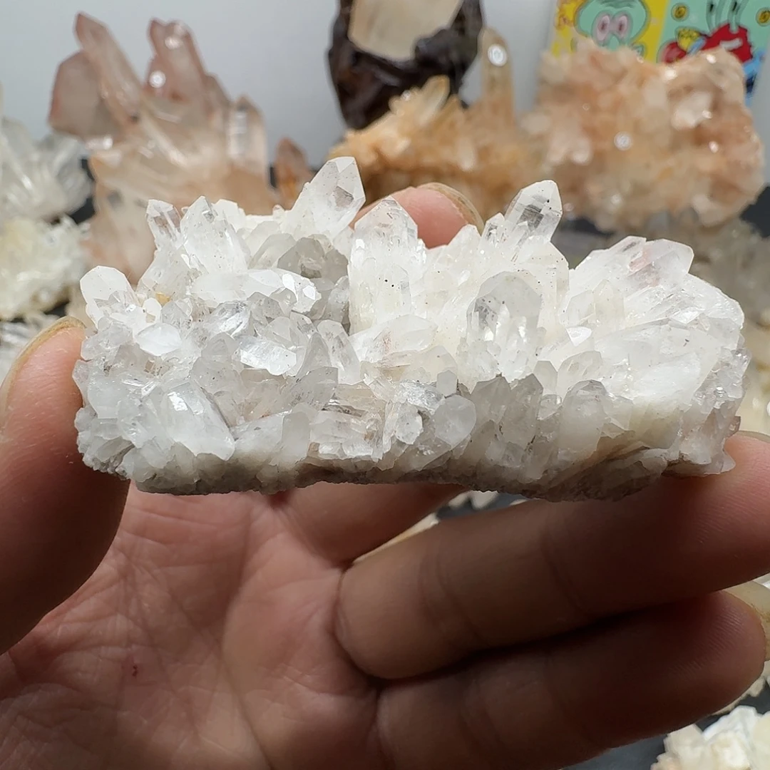 水晶珠宝半成品银S925镶嵌44