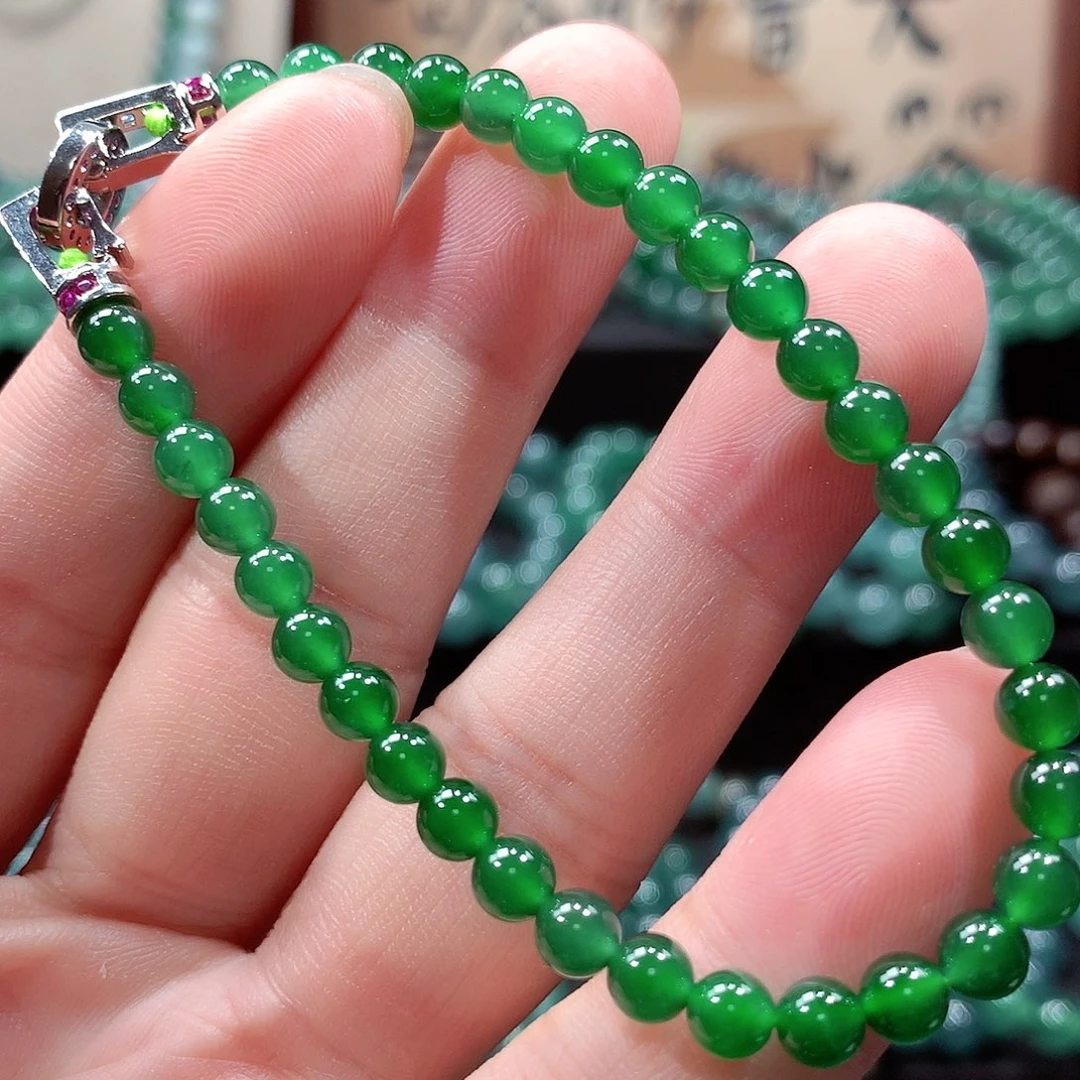 未镶嵌手链翡翠卡5