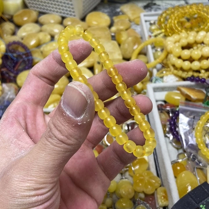 蜜蜡未镶嵌裸石多样性发货