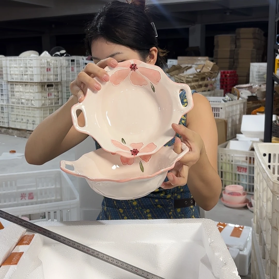 瓷微瑕陶瓷餐具釉下彩