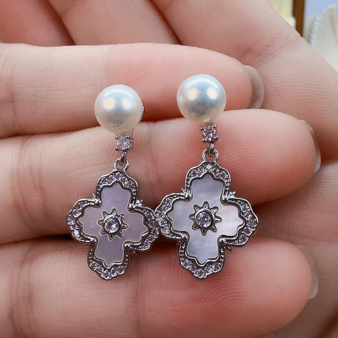 耳饰未镶嵌淡水珍珠