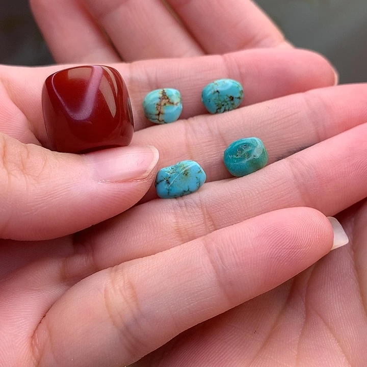 摇***篮玛瑙/玉髓未镶嵌原矿