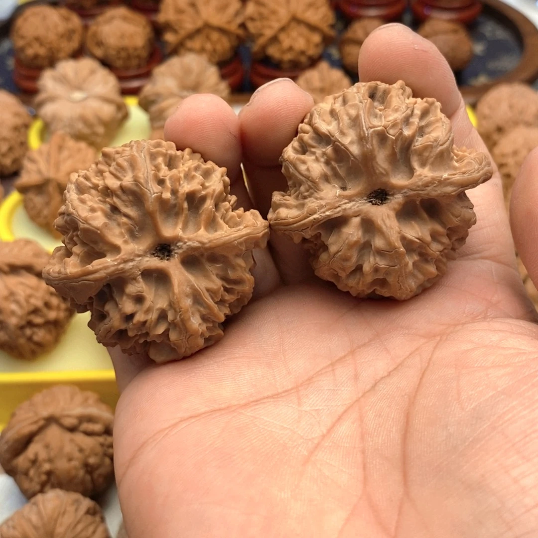 吊坠文玩核桃46尺 全品苹果园 10