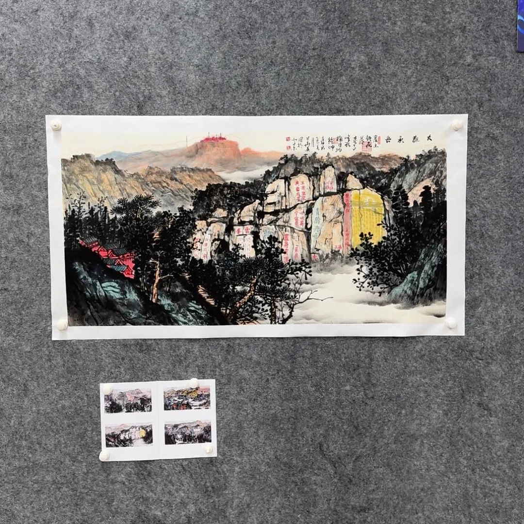 国画国画作品shy老师
