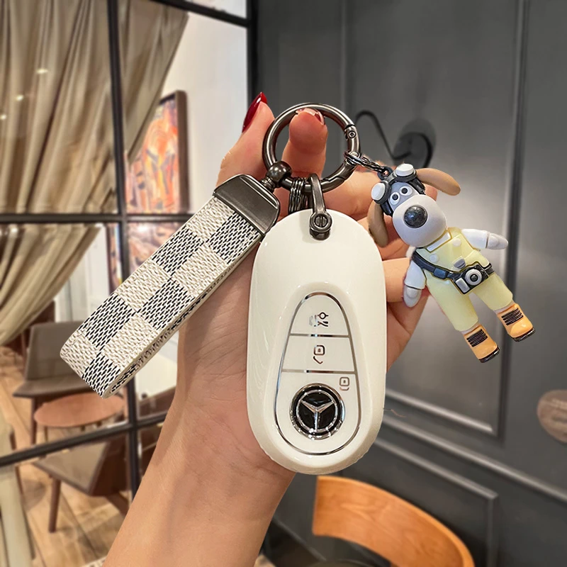 适用奔驰e300l钥匙套glc300l车a200l c260l gle350 gla200 e350el