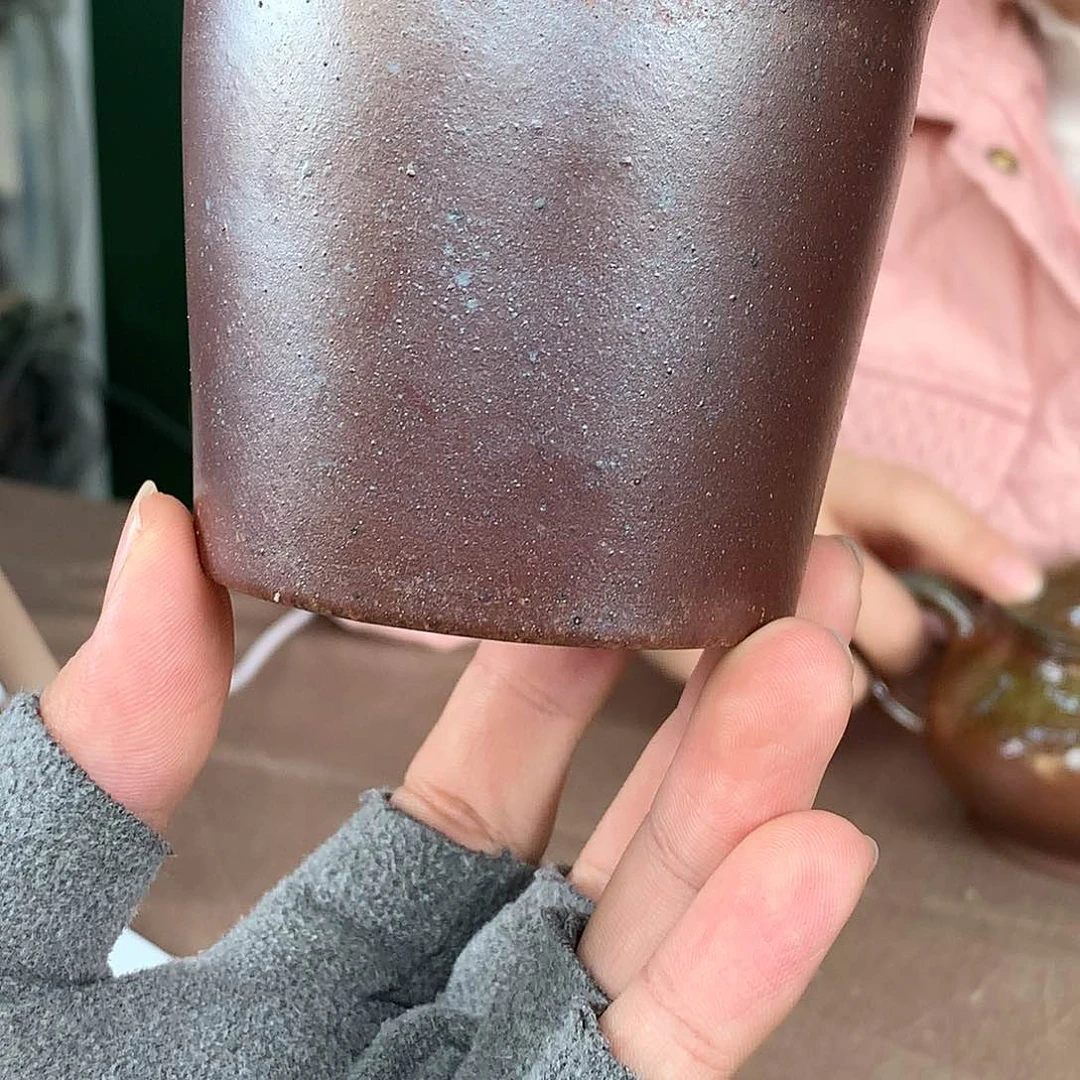 紫砂柴烧纯自然柴烧