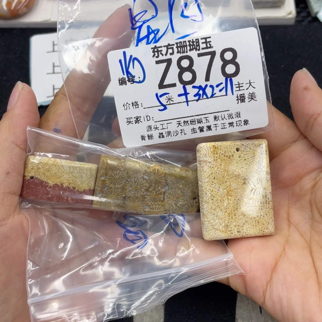 硅化珊瑚（珊瑚玉）合金颈饰星*