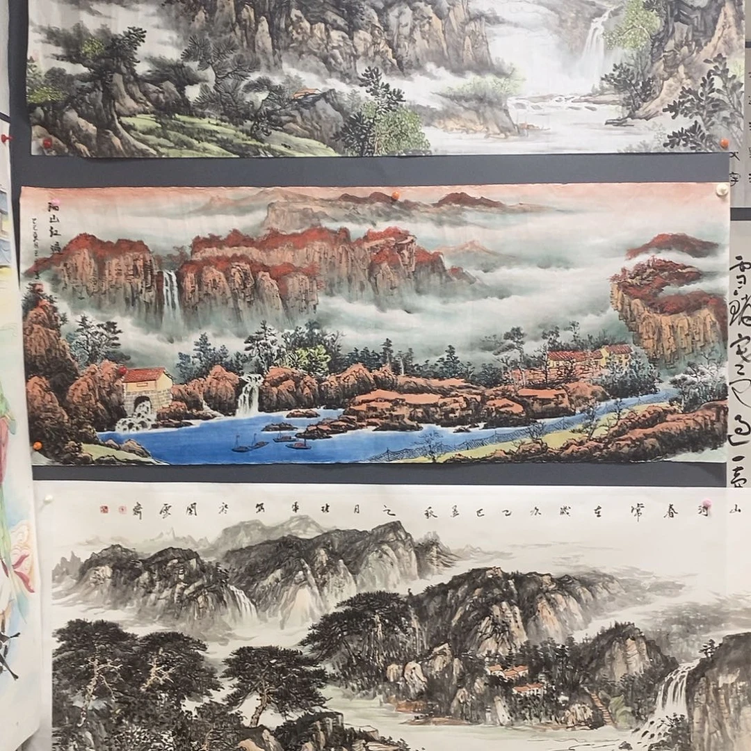 国画平价书画李珍军70/180