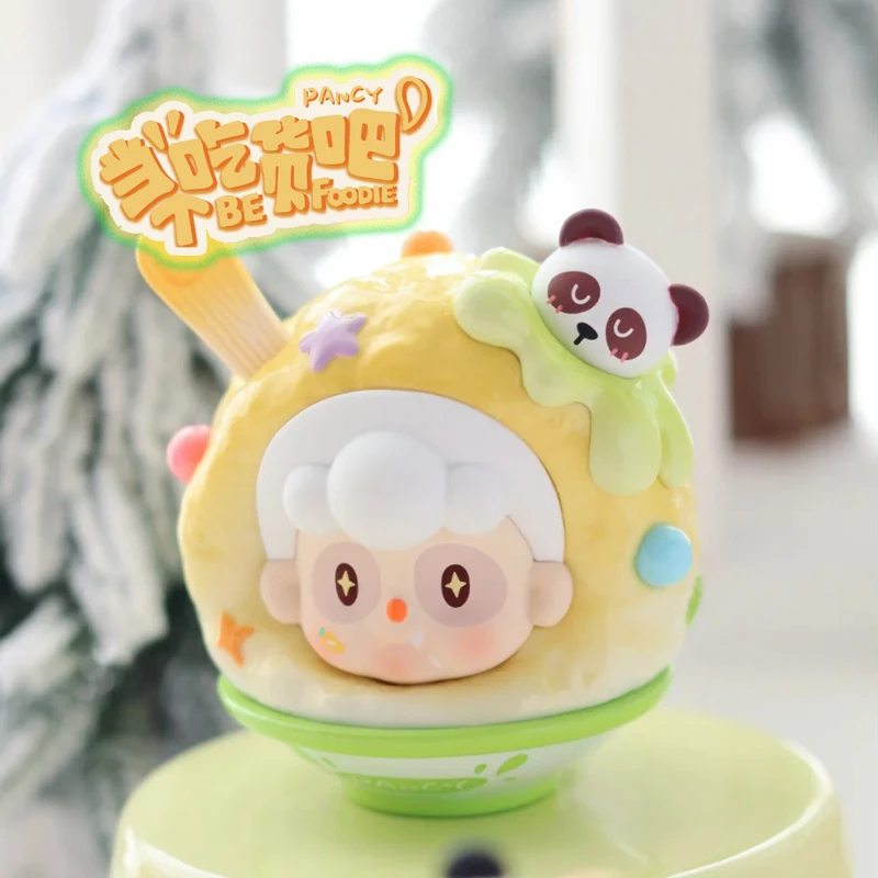 【拆盒】Pancy当个吃货吧二代盲盒熊猫手办可爱潮玩公仔摆件礼物