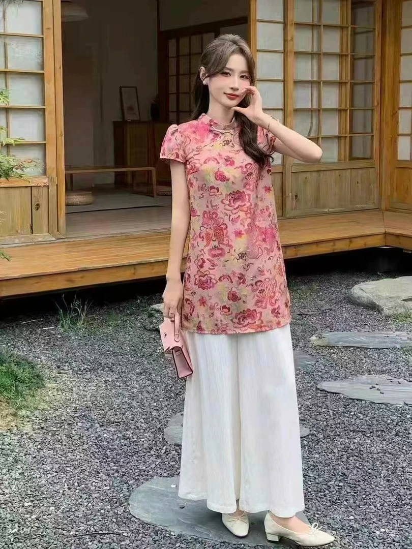 1861 新中式中长款上衣宽松