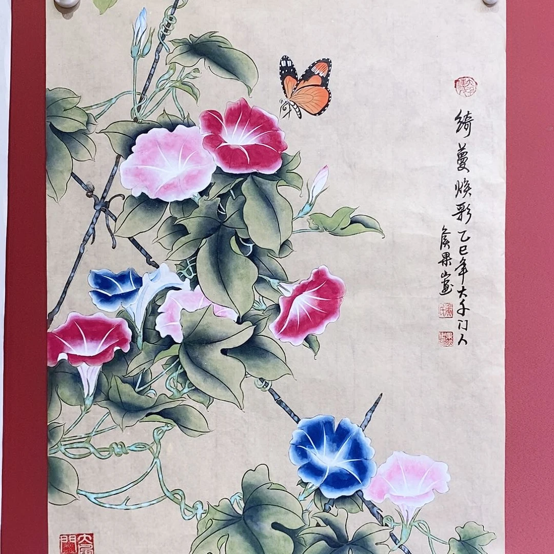 国画大风堂嫡传-侯果山老师作品路