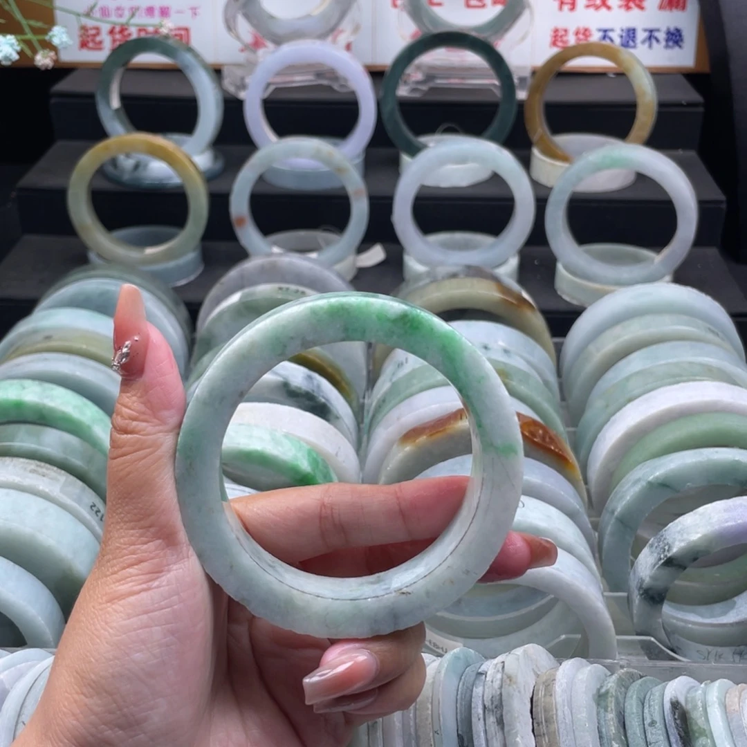 【闪购商品】未镶嵌圈定制翡翠园*