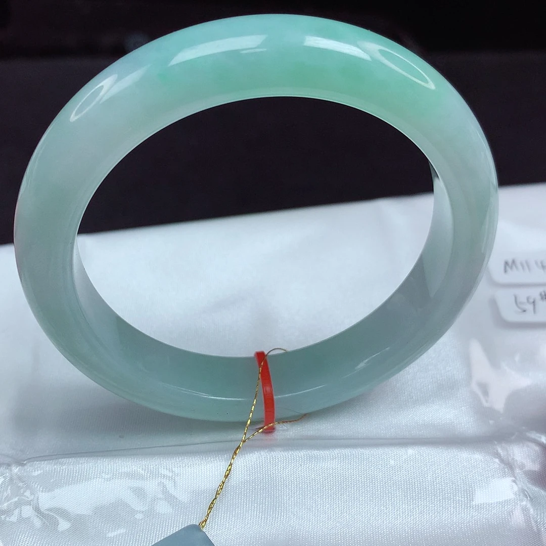 未镶嵌手镯翡翠60圈843