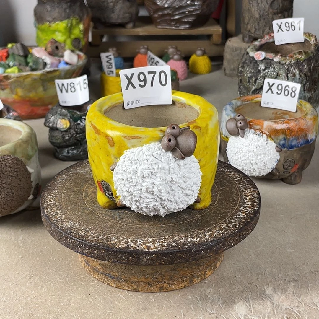 小白孤品 立体大羊 内口7