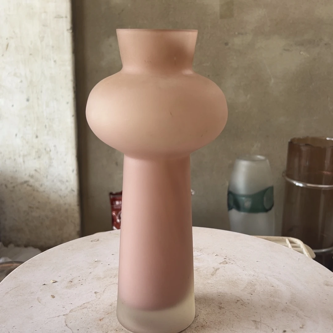 弘扬琉璃花器微瑕高度28