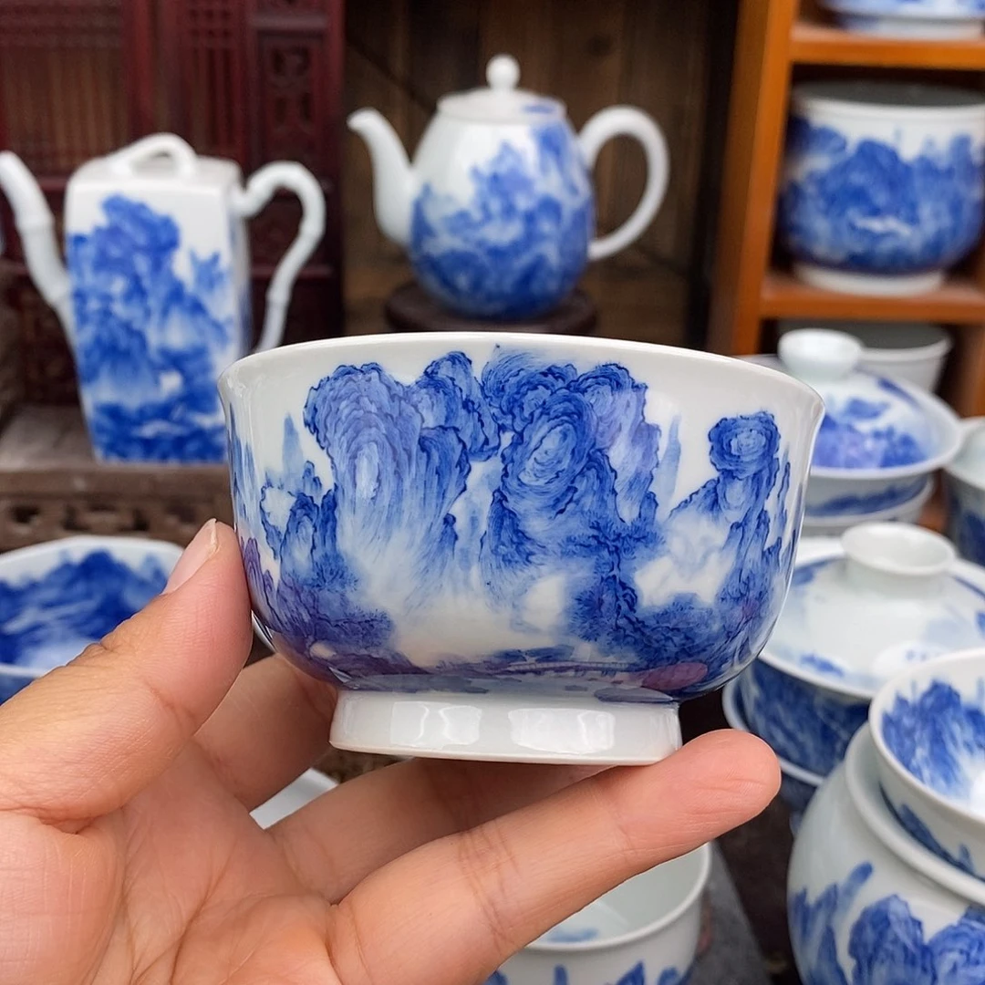 杯大口杯  一笔一墨 叩玉山房