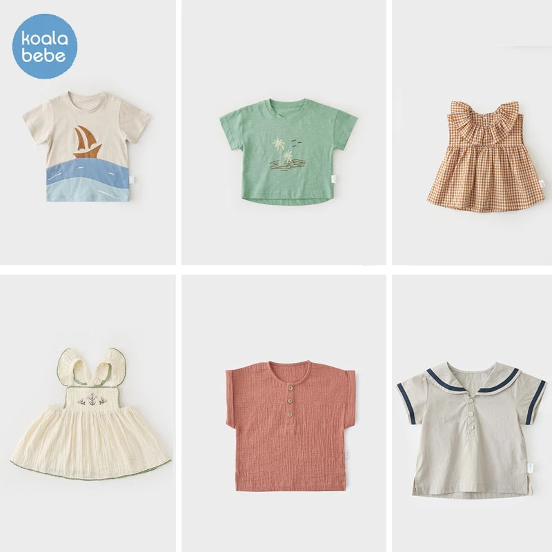 考拉鼻鼻【断码清仓】非质量问题不退不换 宝宝上衣婴幼儿T桖夏季