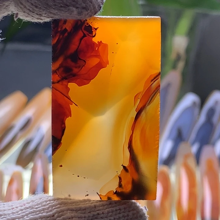 未镶嵌玛瑙/玉髓珠宝半成品127