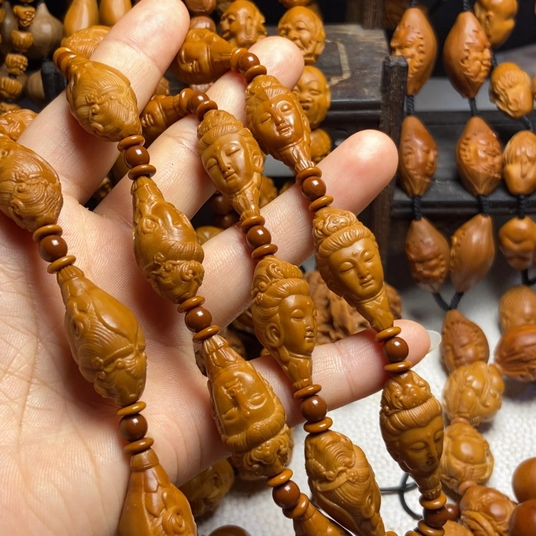 【闪购商品】手串/手链橄榄核万**意观音长串