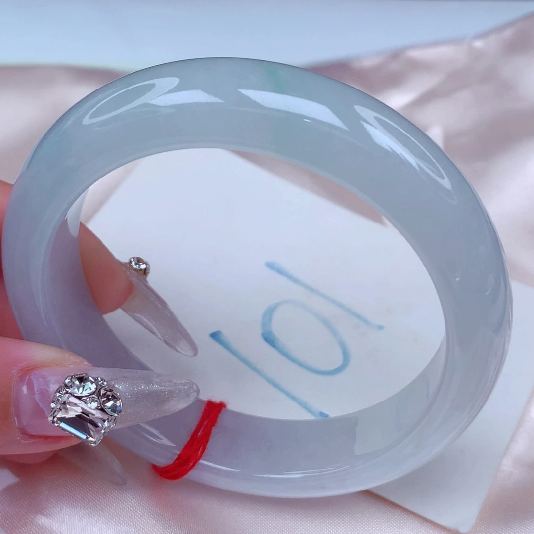 翡翠手镯未镶嵌天然缅甸翡翠A货手镯