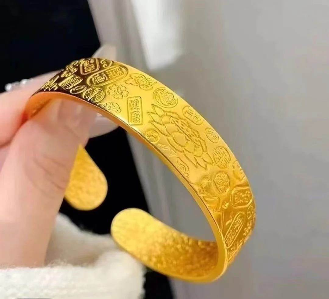 【抖音好货】孟加拉赤金豆豆提炼手工改款【吉言轮胎】精工版可佩戴