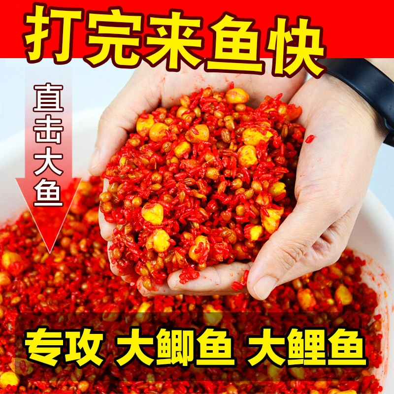 【钩尖刺客】 钓鱼酒米中Y酒S香春季鲫鱼红虫蚯蚓野河黑坑窝料底