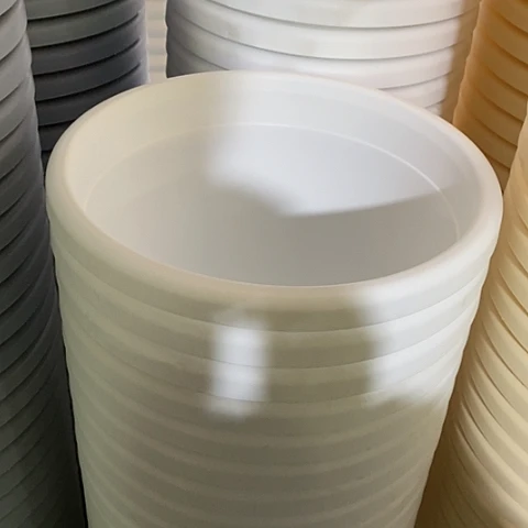 树脂四季4号纯白无托6个