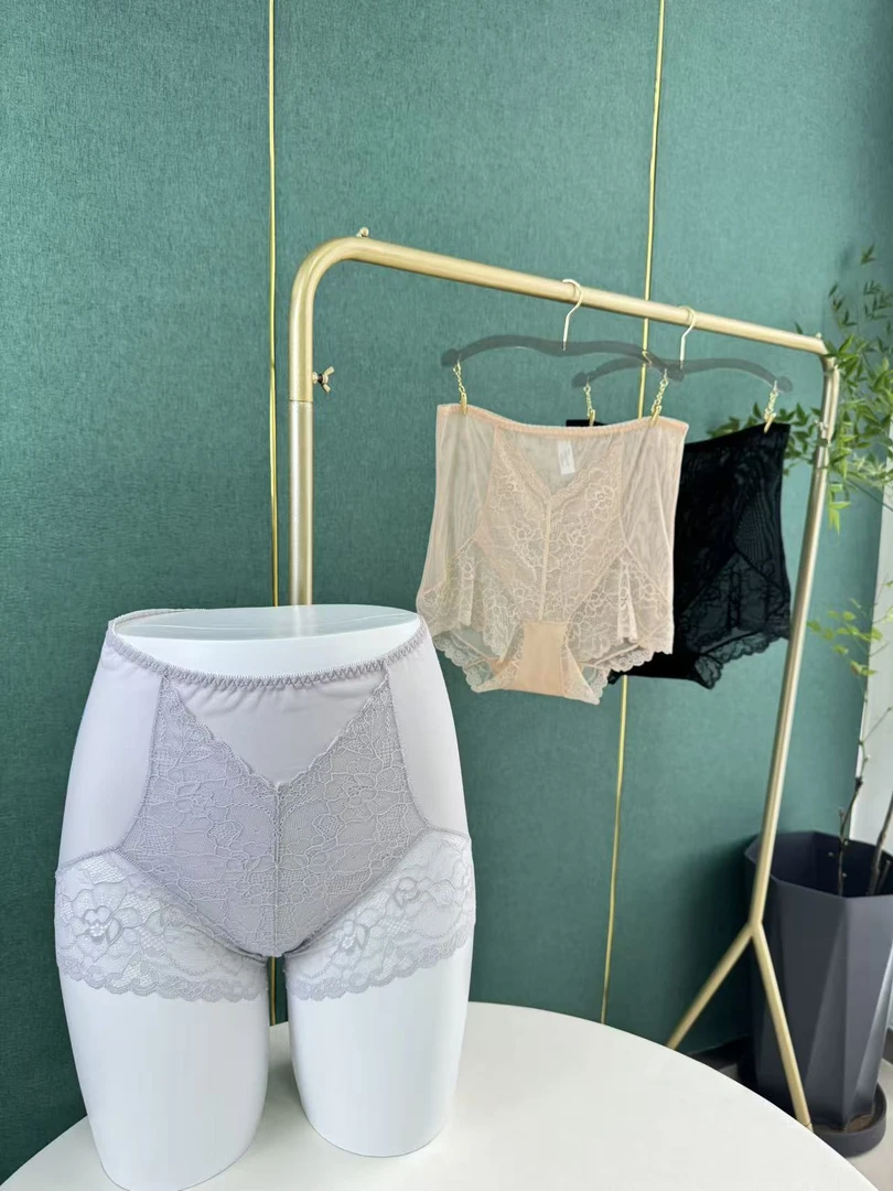 纯日单 （最大穿到180斤）夏季高腰蕾丝短裤 发3条