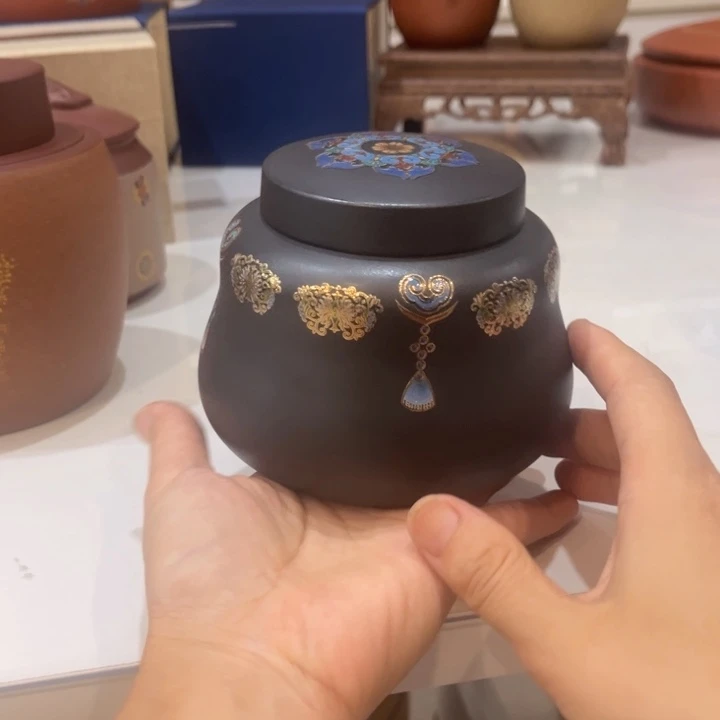 紫砂茶叶罐紫砂茶叶罐