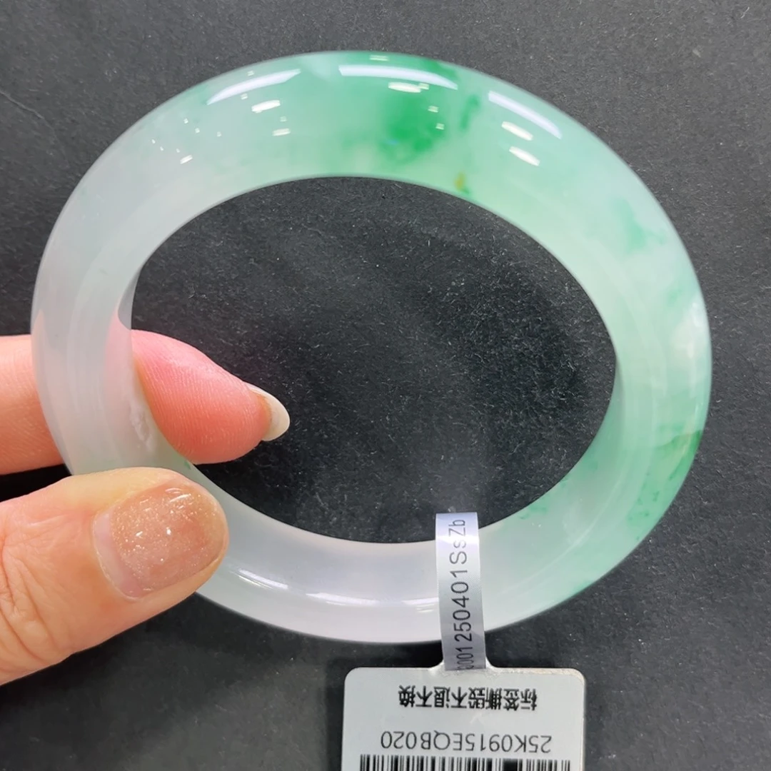未镶嵌手镯石英质玉（非洲翠）➕小玥5556