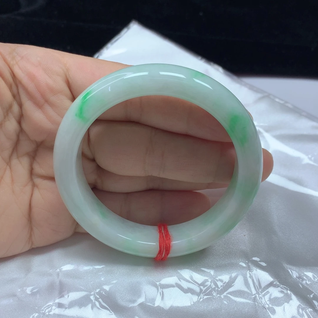 翡翠未镶嵌手镯5657