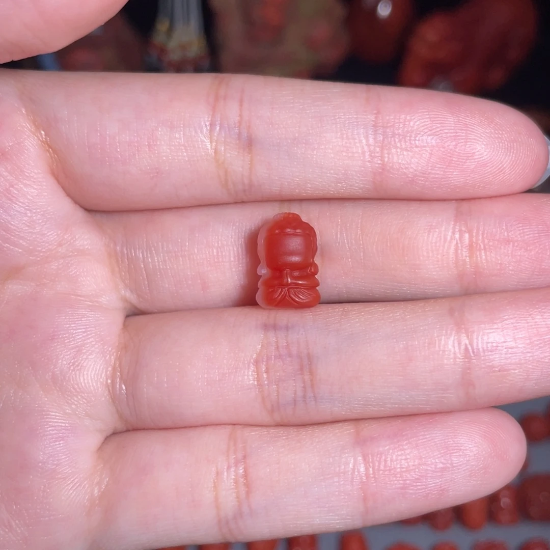 南红玛瑙未镶嵌无相佛8mm+