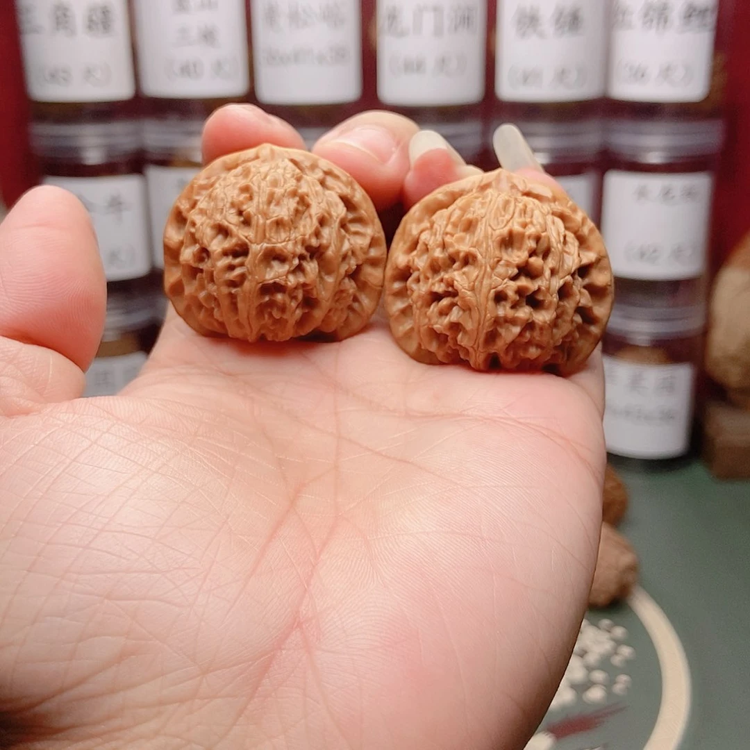 文玩核桃把件宫灯41