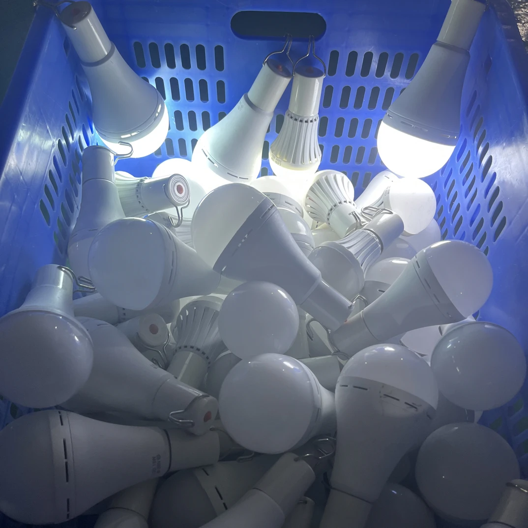 【发3只】可充电/停电应急灯泡发光家用E27螺口