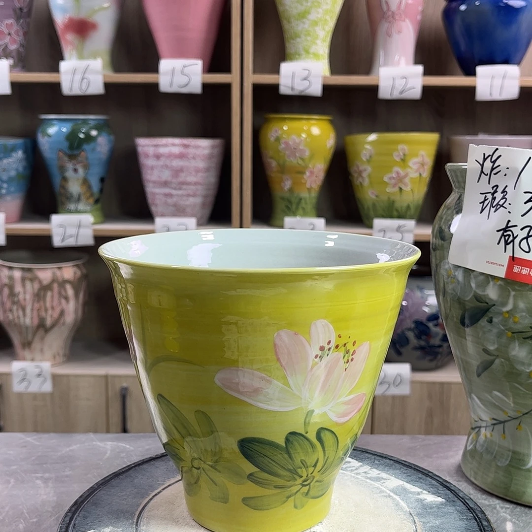 景德镇陶瓷花盆花盆