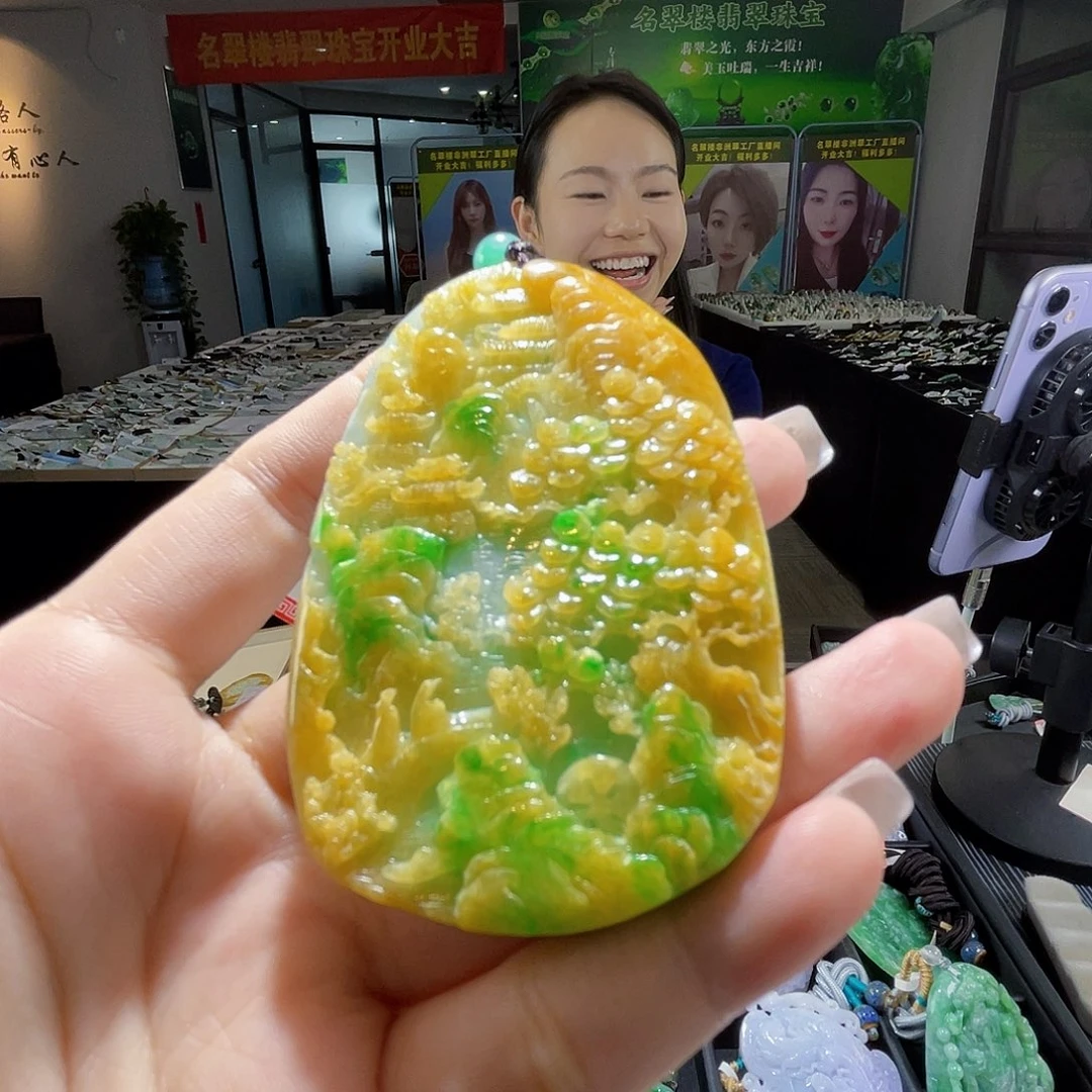 颈饰未镶嵌翡翠用****9一个