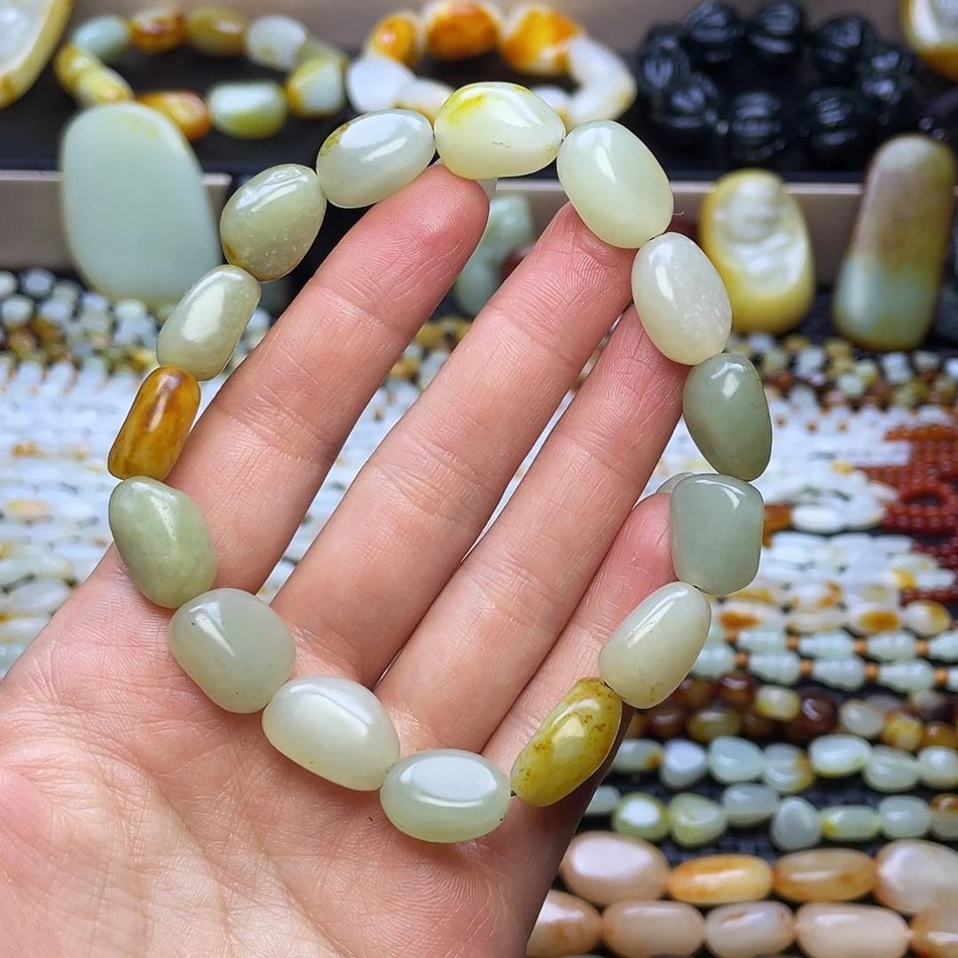 未镶嵌手串和田玉
